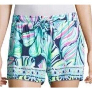 Lilly Pulitzer Size XL Katia Short Multicolor Floral